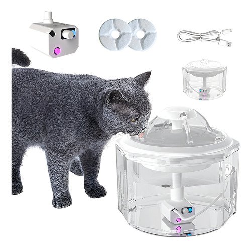 2.2l Bebedero Auto Fuente Para Perro Y Gatos Con Esterilizar - $ 244.51