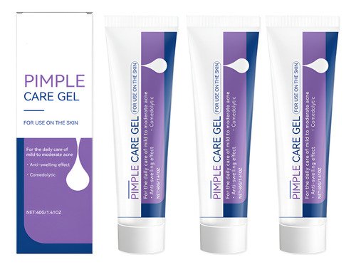 3pcs Gel Peróxido Benzoilo 10% Elimina Acné Puntos Negros - $ 139.15
