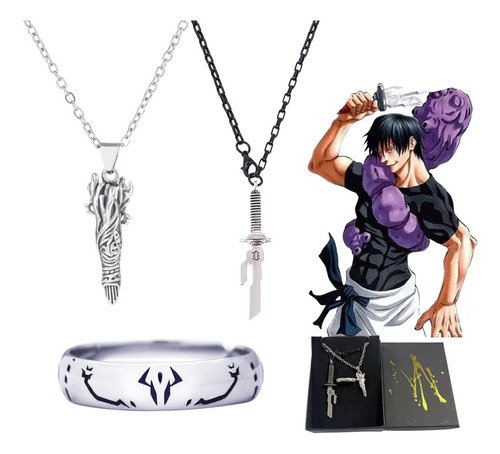 3pz Collar Espada Toji Fushiguro Alabarda | Jujutsu Kaisen - $ 107.28