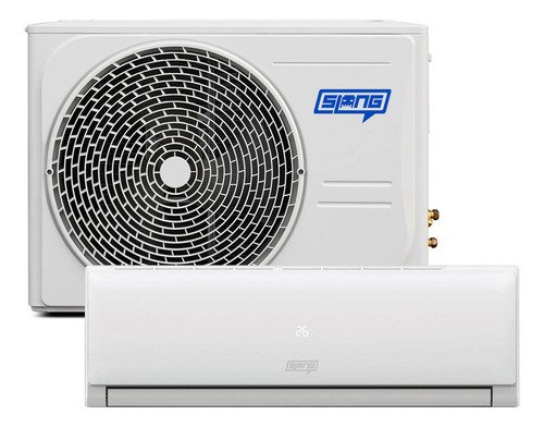 Aire Acondicionado Mini Split Slang Aire Frío 1 Tonelada 12,000 Btu"s 115v Blanco - $ 3,899