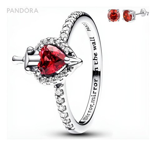 Anillos Pandora Anillo De Promesa Anillos Compromiso Joyeria - $ 363.78