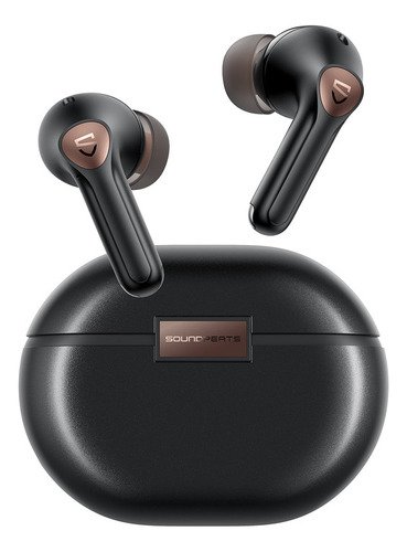 Audífonos Bluetooth Soundpeats Y Air4 Pro Con Cancelación Color Negro Luz Negro - $ 945.45