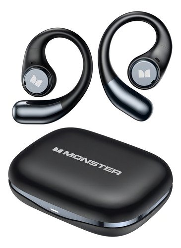 Audifonos Inalambricos Bluetooth 6.0 Gamer Impermeable Ipx6 Con Micrófono Hd Integrado Auriculares Bluetooth Cancelación Del Ruido Earbuds Headphones Deportivos , Headset 21h De Juego Monster Negro - $ 364.34