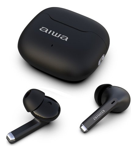 Auriculares In-ear Inalámbricos Aiwa Awtwsg50ancb Noise Cancelling Negro - $ 359.55