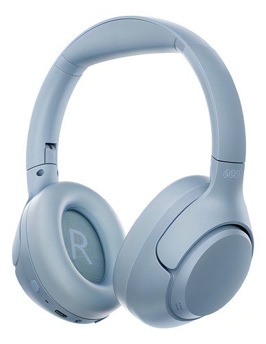 Auriculares Qcy H3 Anc Bluetooth 5.3 Multipoint 60h, color azul grisáceo - $ 592.39