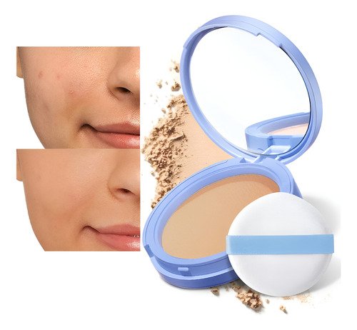 Base De Maquillaje Polvo Compacto Fijador Matte De Color 02 - $ 93.61