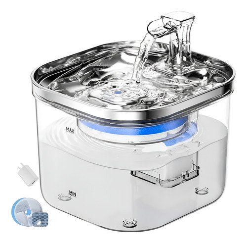 Bebedero Dispensador De Agua Para Perro O Gato 2 Litros - $ 320.35