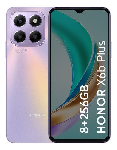 Celular Honor X6b Plus 256 Gb 8gb Ram Morado Estelar - $ 2,479