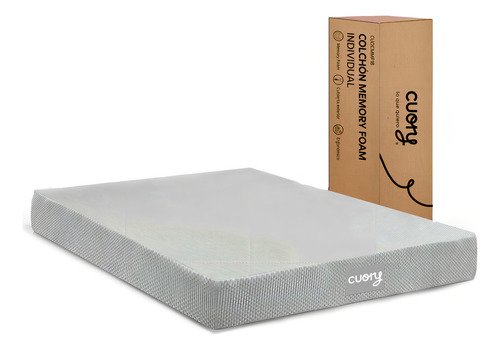 Colchón de memory foam Cuory Individual Individual - $ 1,499