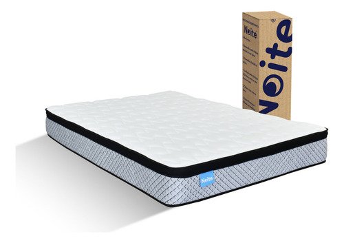 Colchón Matrimonial Noite Plus Con Memory Adapt Gris Oscuro - $ 2,899