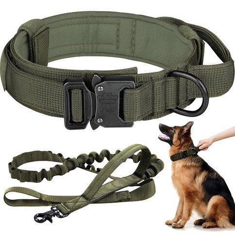 Collar Y Cuerda Para Perros Medianos Y Grandes - $ 159.8