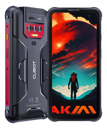 Cubot King Kong Kingkong 8 Dual SIM 256 GB Rojo 6 GB(+6gb) RAM - $ 2,997