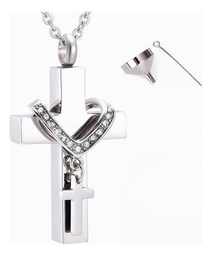 Dije Urna Funeraria Para Cenizas Cremación Relicario - $ 169.15