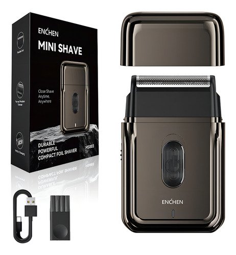 ENCHEN Mini Rasuradora Afeitadora Eléctrica Uso Flexible En Diferentes Escenarios Compacta Y Portátil 7000 Revoluciones Por Minuto Profesional Color Negro - $ 297.99