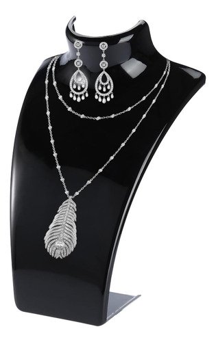 Exhibidor Aparador Cuello Collar Cadena Gargantilla Joyeria - $ 87.22