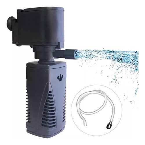 Filtro Incorporado Pecera Acuario Set 3 In 1 Oxigenación - $ 147.4