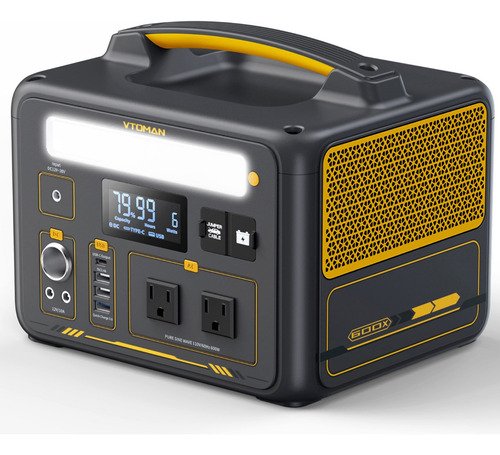 Generador Electrico Solar Vtoman Jump 600x - $ 4,963.2