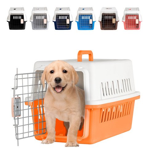 Jaula Transportadora Kennel Mascotas Caja Viaje Gato Perro - $ 184