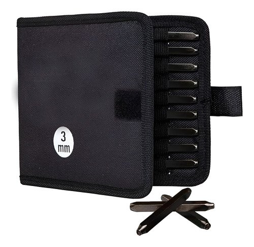 Juego Punzones 36 Piezas 3mm Letras Números Madera Y Lamina - $ 180.5