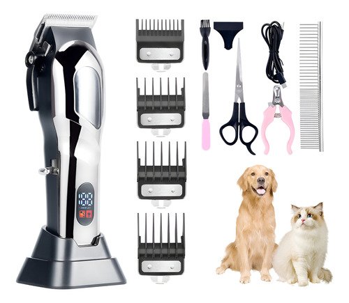 Kit Rasuradoras Para Perros Y Gatos Máquina De Cortar Pelo - $ 480.9