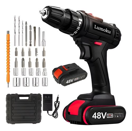 Kit Taladro Inalámbricos Desatornillardor Electrico 42v 3/8 - $ 218.68