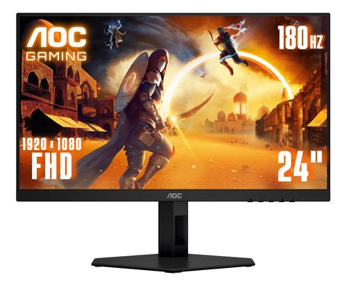 Monitor Gamer AOC 24G4E 1Ms Adaptive Sync | 180Hz Color Negro - $ 2,169