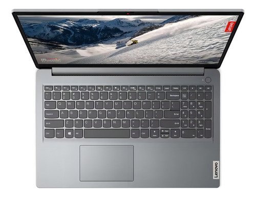 Notebook Ideapad 1 15amn7 Color Gris 256gb Ssd Amd Athlon Silver - $ 4,999