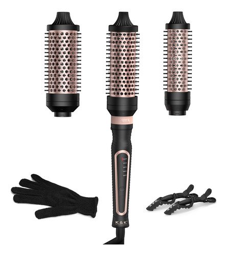 Nuevo Peine Rizador 3en1 Con Calentamiento Rápido - $ 749.93