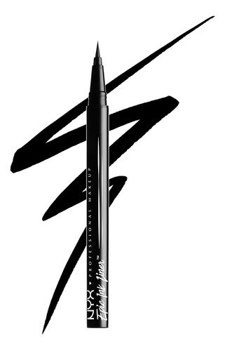 Nyx Cosmetics, Epic Ink Liner, Delineador De Ojos, Negro - $ 163.49