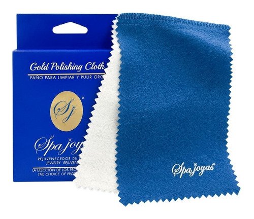 Paño Para Limpiar Y Pulir Joyería De Oro De 15.5 X 9.5 Cm - $ 109.65