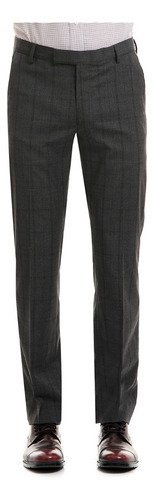 Pantalón Stretch A Cuadros Moda Hombre Slim Vittorio Forti - $ 675