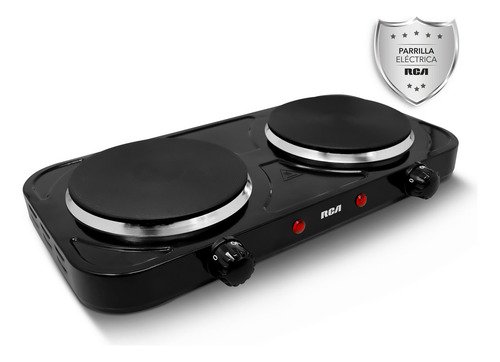 Parrilla Eléctrica Rca Rc2000n Negro 2 hornallas - $ 389.4