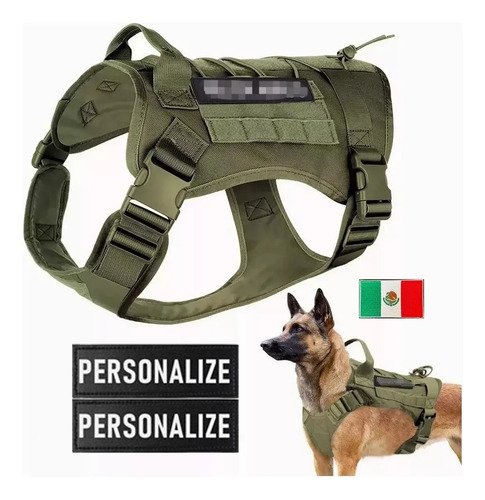 Pechera Táctica Arnes Para Perro Pechera Mediano Grande Arné - $ 226.35