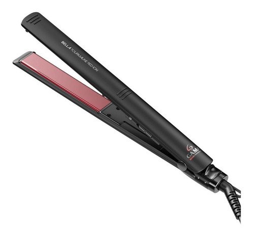 Plancha de cabello GA.MA Italy Bella Tourmaline Red Ion negra y roja - $ 426