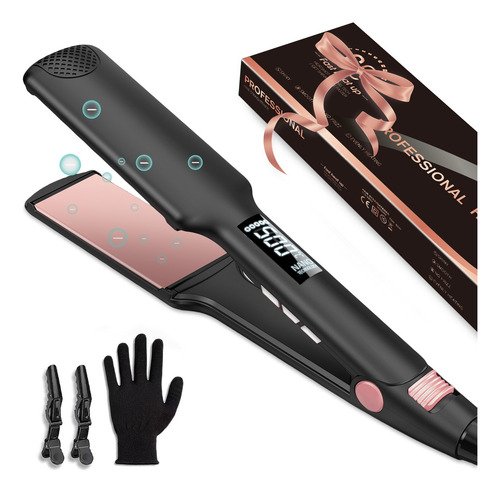Plancha De Cabello Profesional 500f Alta Temp Iones Negativo - $ 391.04