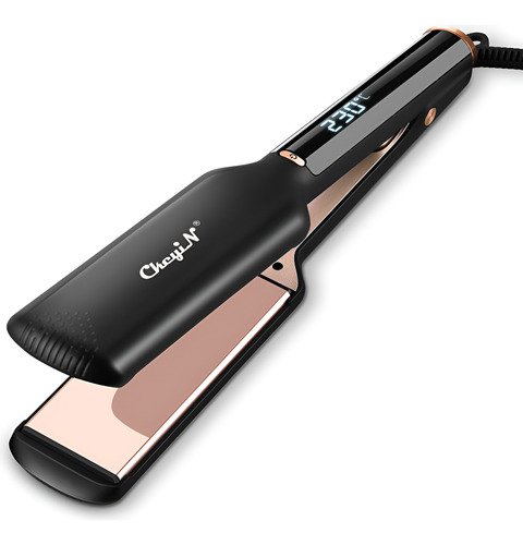 Plancha Para Cabello Cerámica De Pelo Calor Rápido Negro - $ 398