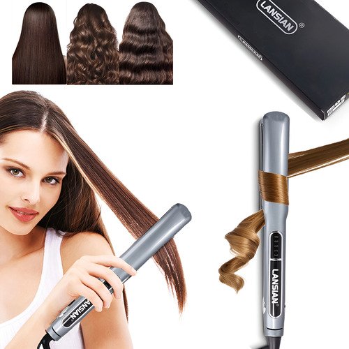 Plancha Para Cabello Profesional 480f Titanio Keratinas - $ 270.72