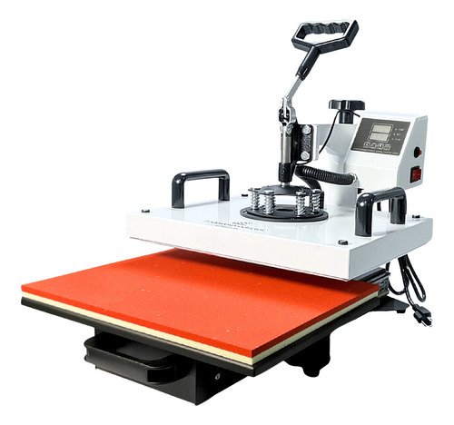 Plancha plana para sublimar 30x38cm Vinil Transfer Dtf color blanca 900W - $ 3,408