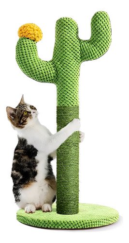 Poste Rascado, 21.25 Pulgadas Rascador Para Gatos Cactus - $ 287.52