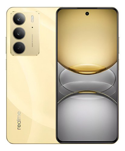 Realme C75 4g 8gb Ram 256gb Rom Dual Sim 6.72"" 90hz Pantalla 50mp Cámara 5828mah Nfc Ip69 Color Dorado - $ 2,916.28