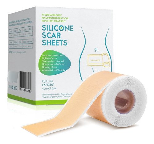 Rollo Cinta Eliminación Cicatrices,grado Medico,4cm X 1.5mts - $ 164.44