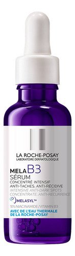 Sérum Concentrado Mela B3 La Roche-Posay Antimanchas 30ml con Melasyl y 10% Niacinamida Previene la Reaparición - $ 653.7