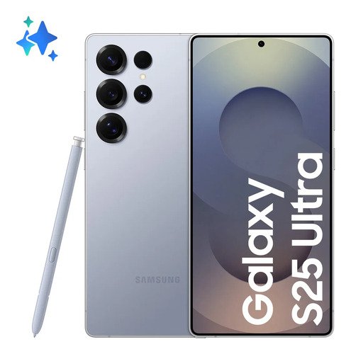 Samsung Galaxy S25 Ultra 512 Gb 12 Ram Titanium Silver blue - $ 19,999