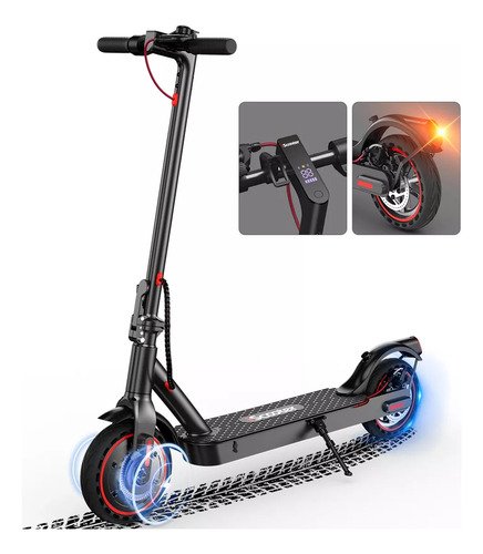 Scooter Eléctrico Iscooter i9 Scooter Eléctrico Patín 500w 30km/h 7.5 Ah 36v Adultos Scooter Eléctrico Plegable Con App Iluminación Led Color Negro Con Pantalla Lcd Monopatin Electrico - $ 4,575.69