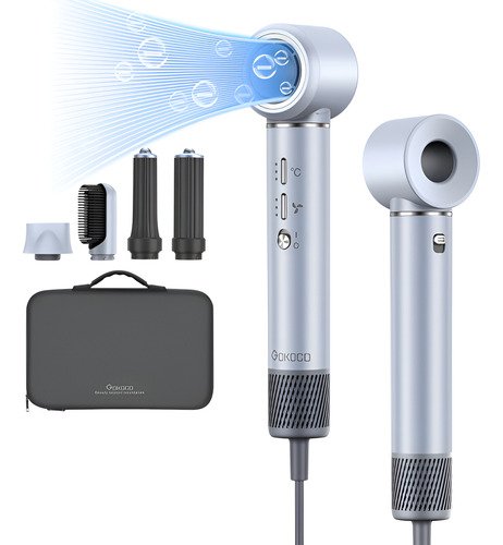 Secador De Pelo De Alta Velocidad 5 En 1 Profesional 1600w - $ 1,169.55