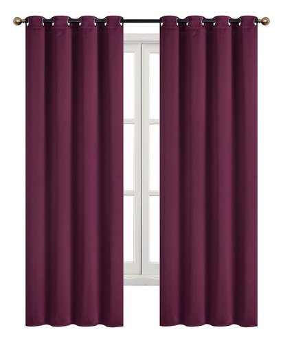 Set 2 Cortinas Blackout Premium 280x220cm Lisa Ventanas Deco - $ 289.99