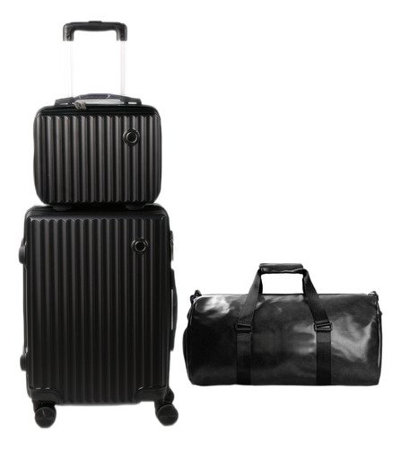 Set Maletas Rígidas Kit Viaje Mano Avion 20in 4 Ruedas 360° - $ 1,088.37