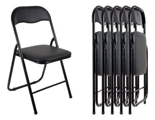 Shopilinc Plegable ITEM 415 Negro Liso 6 80 cm 45 cm 45 cm Pack 6 - $ 1,996.92