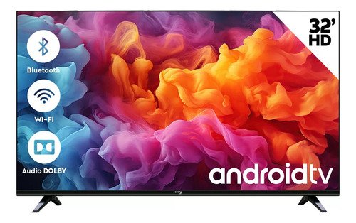 Smart TV pantalla 32 pulgadas Cuory Android TV DLED HD Bluetooth Dolby Audio - $ 1,999