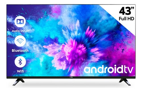 Smart TV Pantalla 43 Pulgadas Cuory Android TV CUO-HDTV43 43"" Full HD LED - $ 3,241
